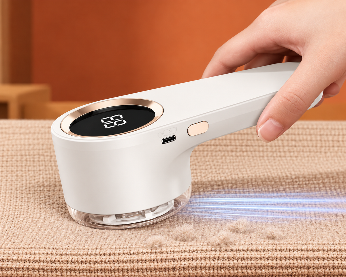 Effortless Fabric Shaver for Garments – Steel Blades