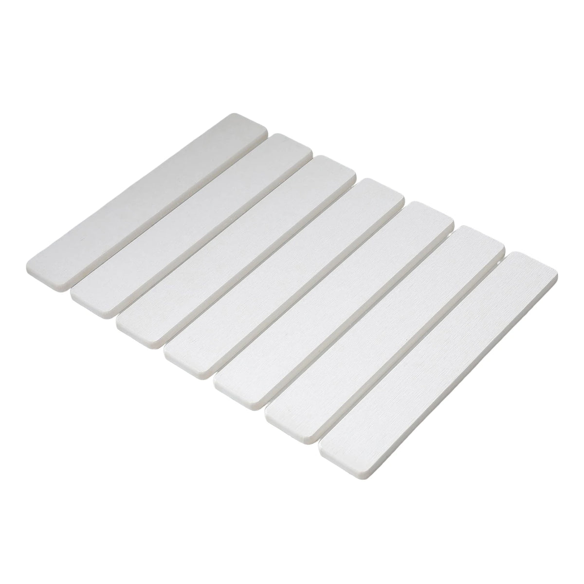 White foldable diatomite stone dish drying mat