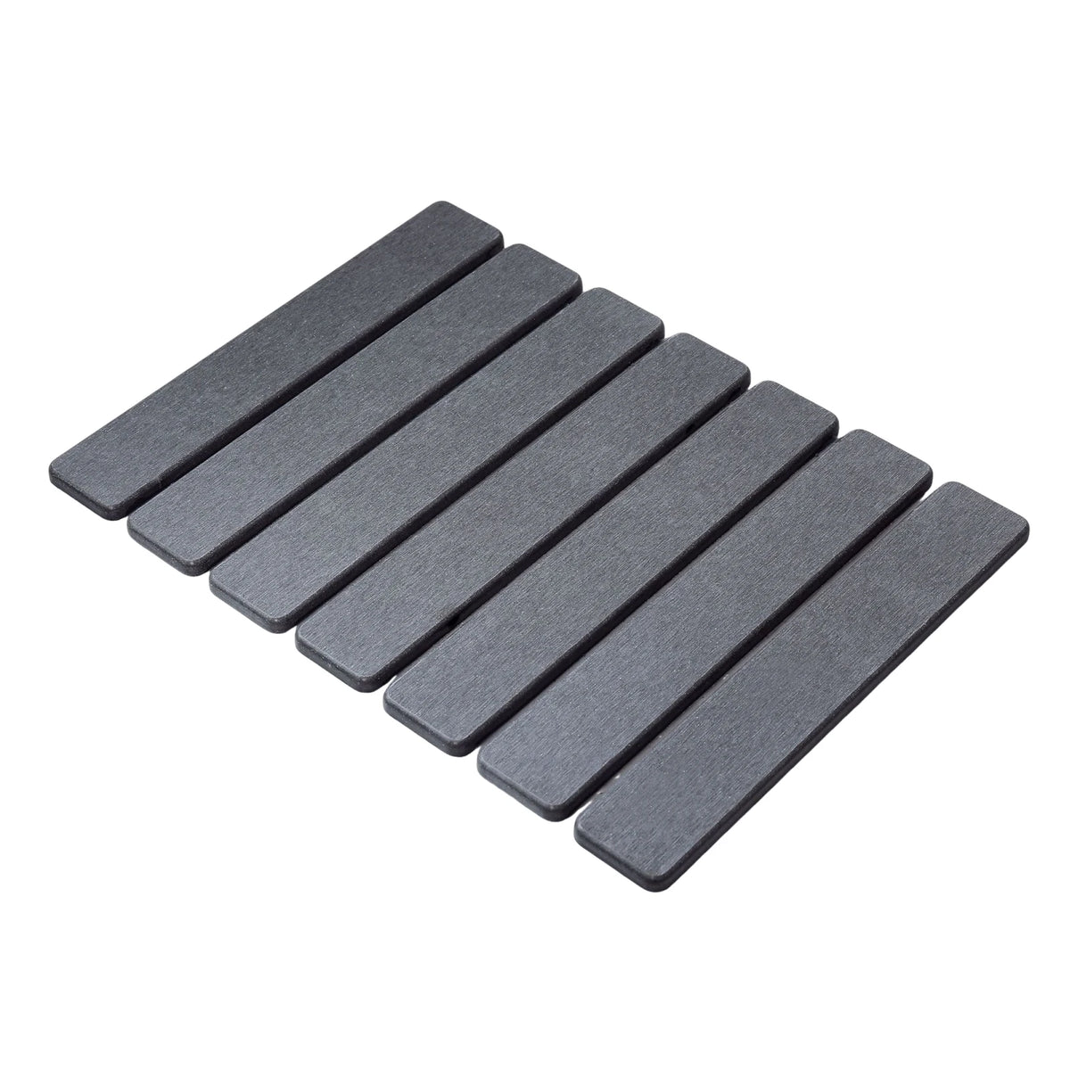 Charcoal foldable diatomite stone dish drying mat