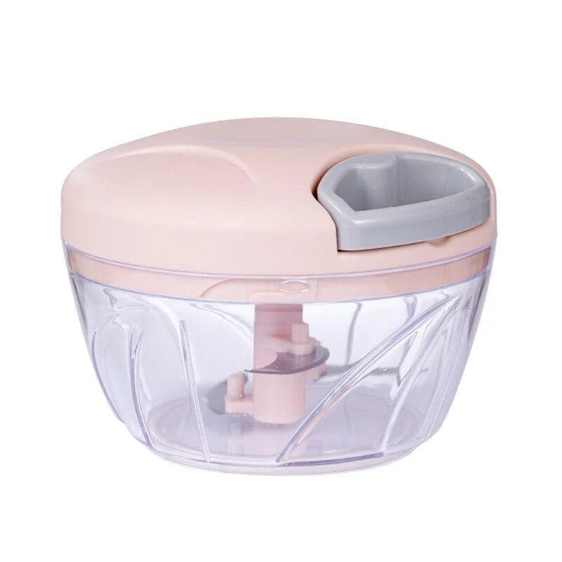 House N All 500ml manual food chopper - Pink